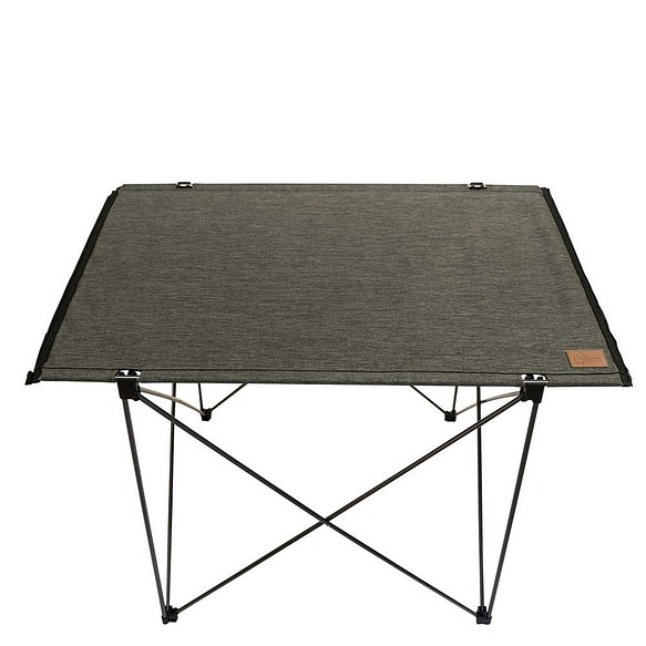 【OutdoorBase】納米鋁合金輕量桌L -晨霧灰-25865 第1張的照片