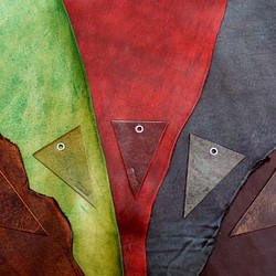 イタリアンレザー「ハバナ　5色」色見本 1枚目の画像