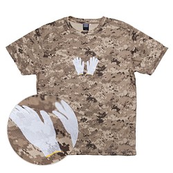 軍手　ドライクールTシャツ　ユニセックスS〜XLサイズ　Tcollector 1枚目の画像