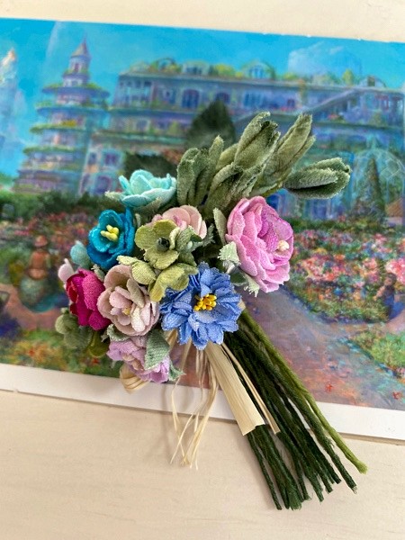 布花Small corsage gift series Pastel flowers A 1枚目の画像