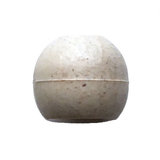ドイツ製 ループエンド 二段穴 ビーズボール 木調ナチュラル 2個 m-0183 1枚目の画像