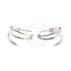 ERG-1388-R [2件]指甲耳環，釘狀耳環 第1張的照片
