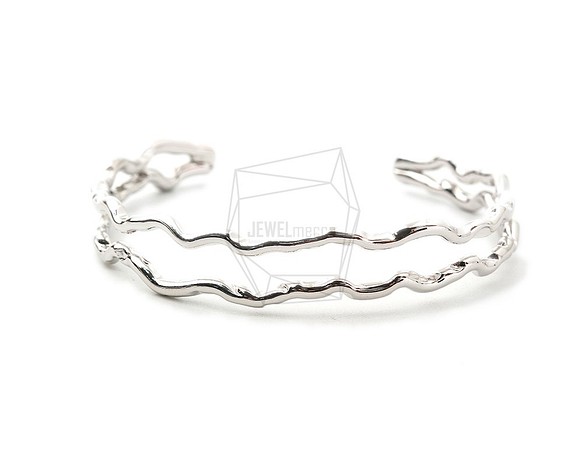 BRA-037-R【1個入り】バンドカフブレスレット,Band Cuff Bracelet 金具