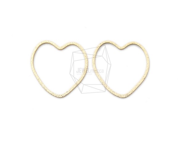 PDT-2369-G【4個入り】ハートペンダント,Heart Pendant チャーム