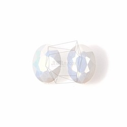 GLA-074-G【10個入り】クリスタルガラスビーズ,Crystal glass Beads/ 9mmx12mm 1枚目の画像