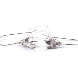 ERG-894-MR [2件]花鉤耳環，花耳鉤掛鉤耳環 第1張的照片