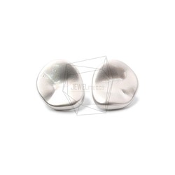ERG-998-MR【2個入り】ハンマーラウンドピアス/Hammered round Post Earrings 1枚目の画像