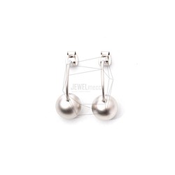 ERG-1177-MR [2個]球形耳環扣，球形耳離合器/耳環架 第1張的照片
