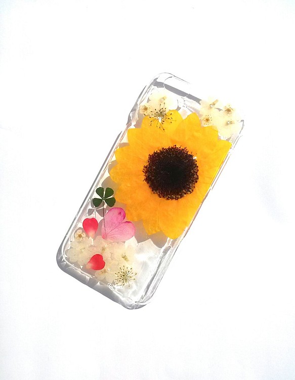 “禮品策劃目標作品”iPhone 7/8 專用案例“迷你向日葵” 第1張的照片