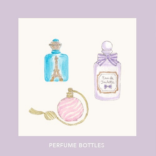 ミニ原画  perfume bottles 1枚目の画像