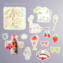 ★SOLD OUT★ ステッカーセット lisbon sisters-B 1枚目の画像