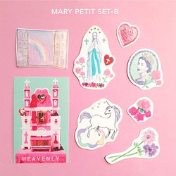 ☆SOLD OUT☆ ミニステッカーセット mary-B 1枚目の画像