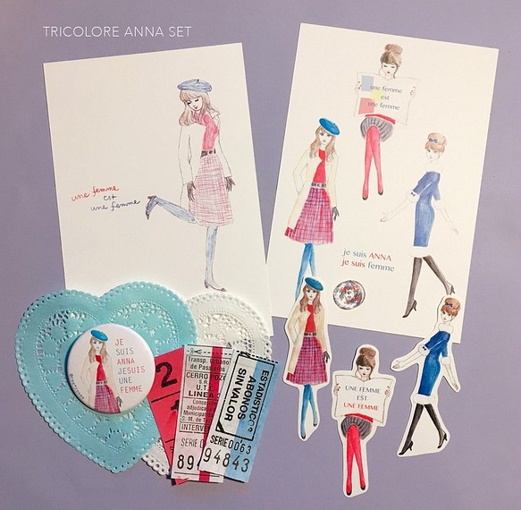 ★SOLD OUT★ tricolore ANNA set 1枚目の画像