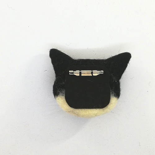 確認用】黒猫さん✻石塑粘土×羊毛フェルト 【現品限り一斉値下げ