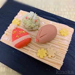 和菓子クリスマスケーキ 聖夜 パーティー プレゼントに 数量限定 ギフトセット 紀ノ菓 Kinoka 通販 Creema クリーマ ハンドメイド 手作り クラフト作品の販売サイト