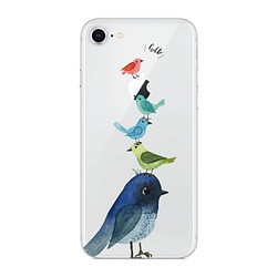 鳥兒疊疊樂 - 手機殼 / 防摔 / 客製化 / 手寫 加字 / 空壓殼 iPhone 第1張的照片