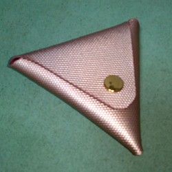 コインケース(ピンクゴールド)金ボタン 1枚目の画像