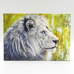ライオン 絵画 のおすすめ人気通販 Creema クリーマ ハンドメイド 手作り クラフト作品の販売サイト