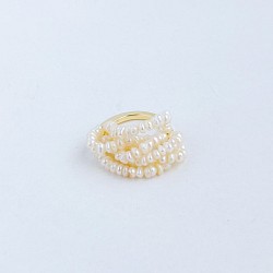 【送料無料】freshwater pearl ring 1枚目の画像
