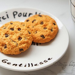 チョコチップクッキーブローチ　スイーツデコ 1枚目の画像