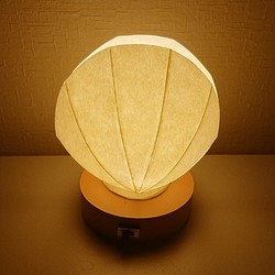 【美品】シェルランプ★デザインランプ 貝殻ランプ ナイトランプ ナイトスタンド 照明 洋風 ヨーロピアン風