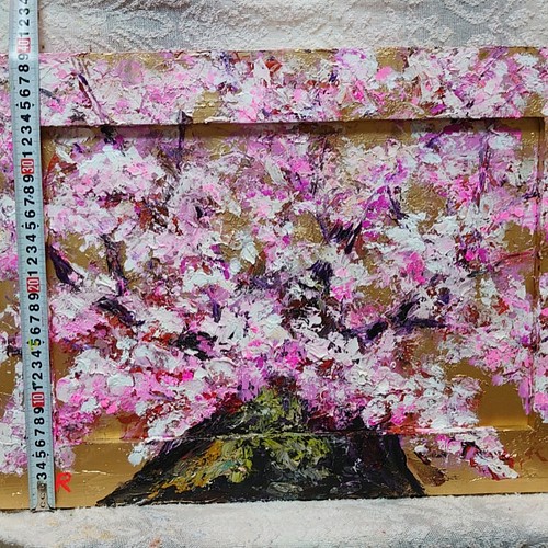 油絵 絵画 大桜【Ａ2】 | www.kolorflex.com