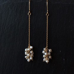 keshi pearls earrings -4 第1張的照片