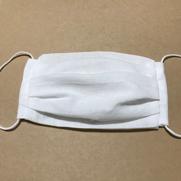 ガーゼの立体マスク ポケット付き 2021セール 【SALE／100%OFF】 大人 普通サイズ 白
