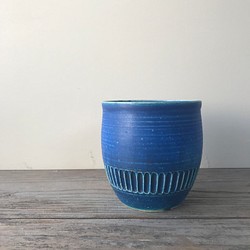OUTLET 青壺 植木鉢 3.5号 1枚目の画像