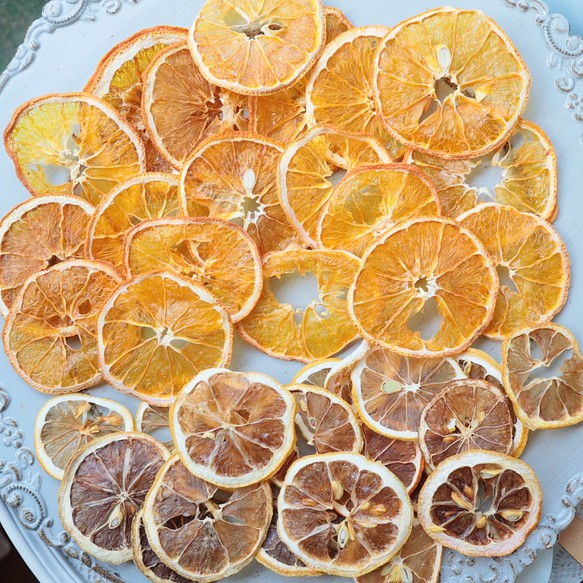 ドライフルーツオレンジとレモン20枚ずつ（訳あり） 1枚目の画像