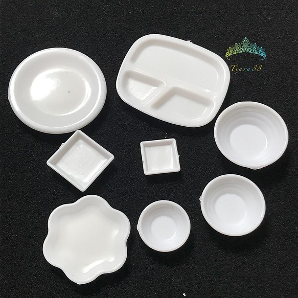 【８種類セット】328#樹脂粘土　和食小鉢　食器　器　お皿 1枚目の画像