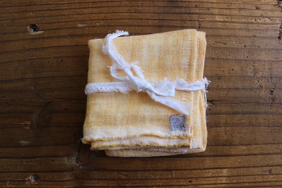 linen gauze handkerchief 1枚目の画像