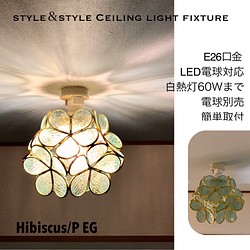 天井照明 Haibiscus/CEG シーリングライト 日本製E26ソケット LED電球対応 SALE 1枚目の画像