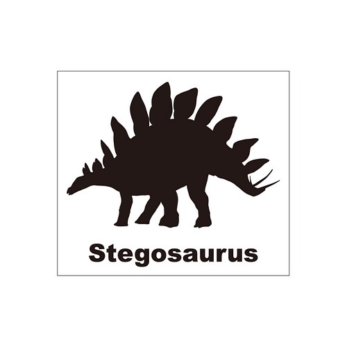 恐竜ステッカー ステゴサウルス シール ステッカー Puikko 通販 Creema クリーマ ハンドメイド 手作り クラフト作品の販売サイト