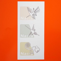 IC卡貼紙（3套）納斯卡藝術線條ver.2 第1張的照片