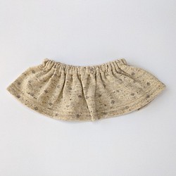【シェリーメイコスチューム】ギャザースカート　ニットスカートドット柄　Sサイズコスチューム 1枚目の画像