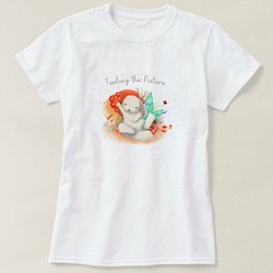 兔子 T-shirt 第1張的照片