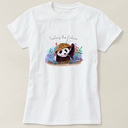 流浪熊貓 T-shirt 第1張的照片