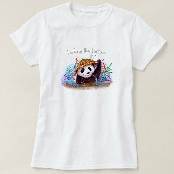 流浪熊貓 T-shirt 第1張的照片