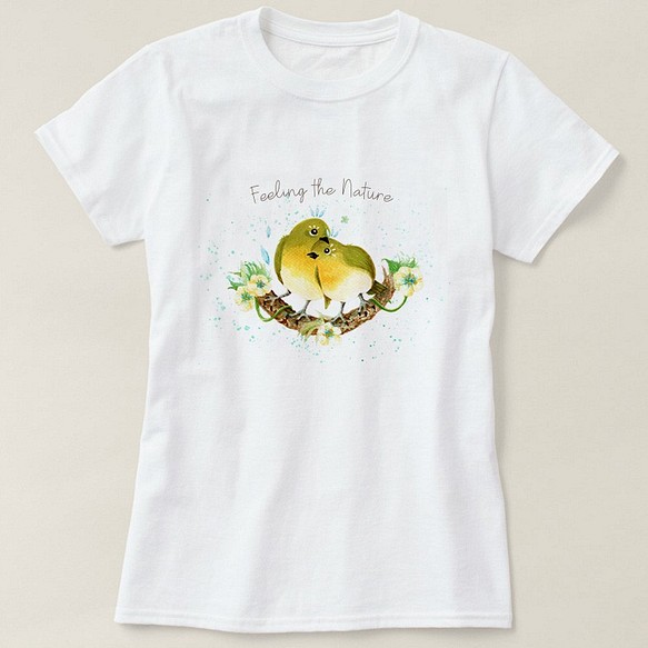 小鳥 T-shirt 第1張的照片