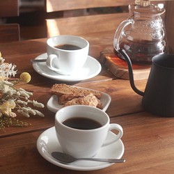 【送料無料・珈琲ギフト】カフェオレベース・コーヒー豆200g*2種（エチオピアモカ・ペルーキラバンバ） 1枚目の画像
