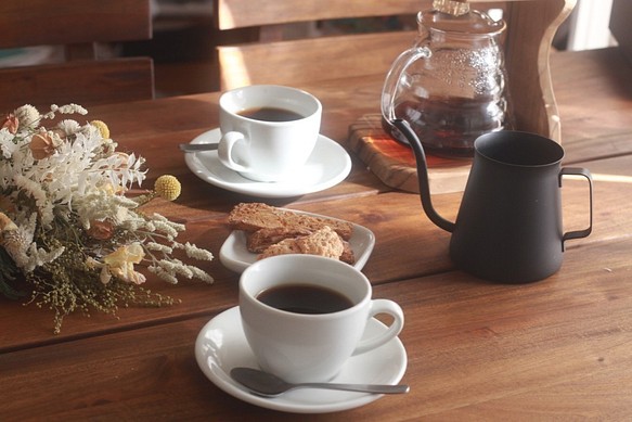 【送料無料・珈琲ギフト】カフェオレベース・コーヒー豆200g*2種（エチオピアモカ・ペルーキラバンバ） 1枚目の画像