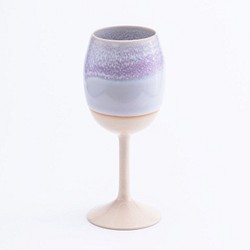 萩焼 「SAKE CUP」萩酒杯 紫  紫陽彩　 1枚目の画像