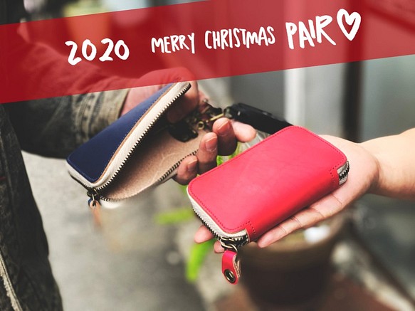 “ Early Discount Christmas”配對鑰匙包“ Box Zip鑰匙包”緊湊型（BZK-PAIR），每天保護您 第1張的照片