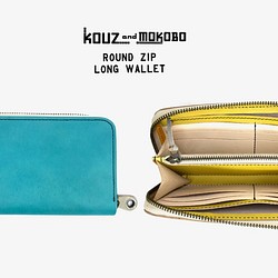 ▲ROUND春季錢包“ Round Zip Wallet”讓您倍感清新！ （RZW-TYWW-YCH-K）Ⅳ 第1張的照片