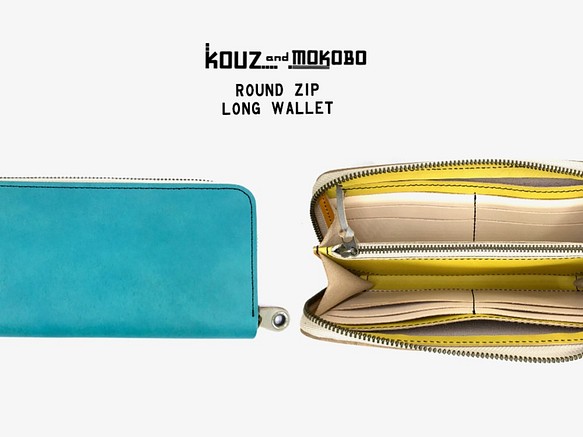 ▲ROUND春季錢包“ Round Zip Wallet”讓您倍感清新！ （RZW-TYWW-YCH-K）Ⅳ 第1張的照片