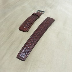 Veather植鞣牛革錶帶/Watch band/made by order 第1張的照片