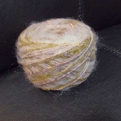 オリジナル毛糸☆イタリア製モヘアが品良い♫ 1枚目の画像