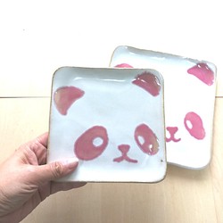 熊貓盤小粉色 第1張的照片