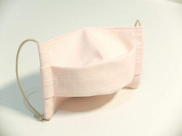 淡粉紅―環保布口罩 / 100%純棉透氣 /  中間開口 / 可換濾材 第1張的照片